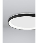 Ceiling lamps - Luces Exclusivas ROTA Modern Ceiling Black 1xLED max 30W 2700K LE43521 - product 3