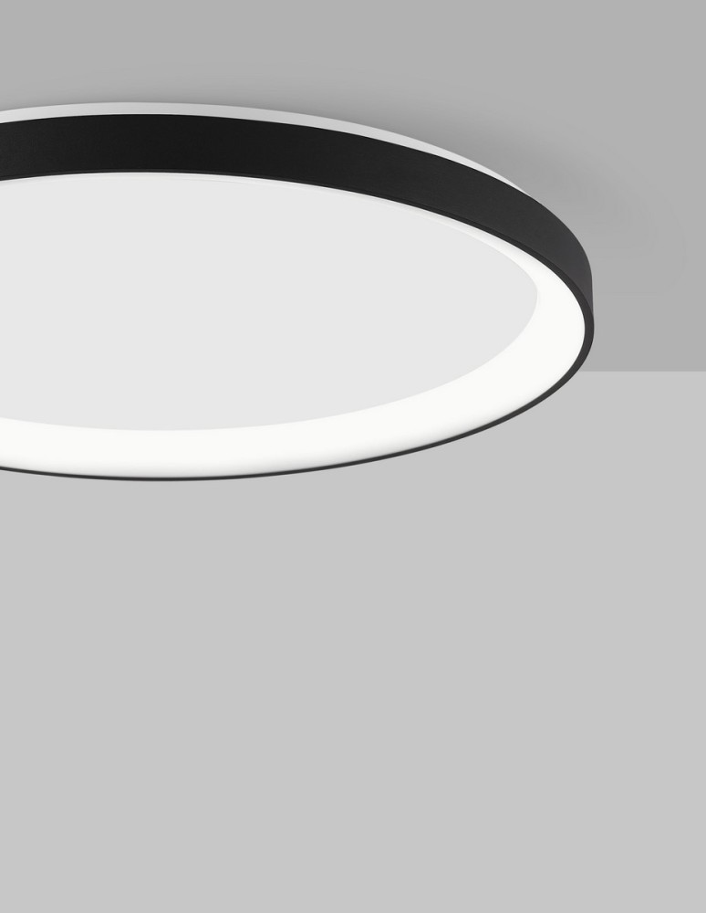 Ceiling lamps - Luces Exclusivas ROTA Ceiling Modern Black 1xLED max 40W 2700K LE43523 - product kolory-swiatla.pl 2