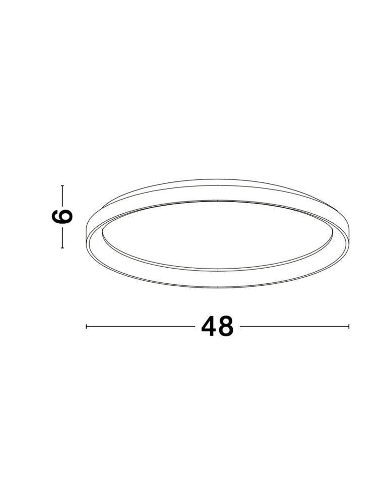 Ceiling lamps - Luces Exclusivas ROTA Ceiling Modern Black 1xLED max 40W 2700K LE43523 - product kolory-swiatla.pl 4