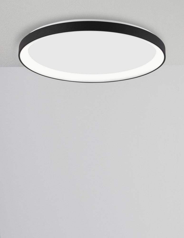 Ceiling lamps - Luces Exclusivas ROTA Ceiling Modern Black 1xLED max 50W 2700K LE43524 - product kolory-swiatla.pl 2