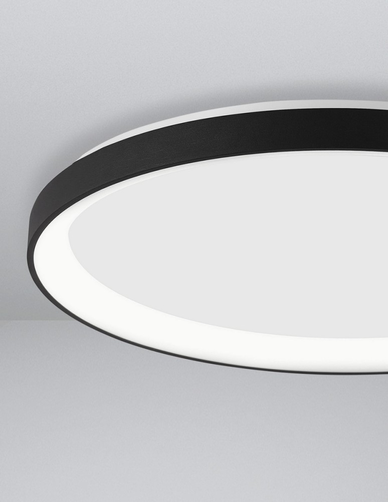 Ceiling lamps - Luces Exclusivas ROTA Ceiling Modern Black 1xLED max 50W 2700K LE43524 - product kolory-swiatla.pl 3