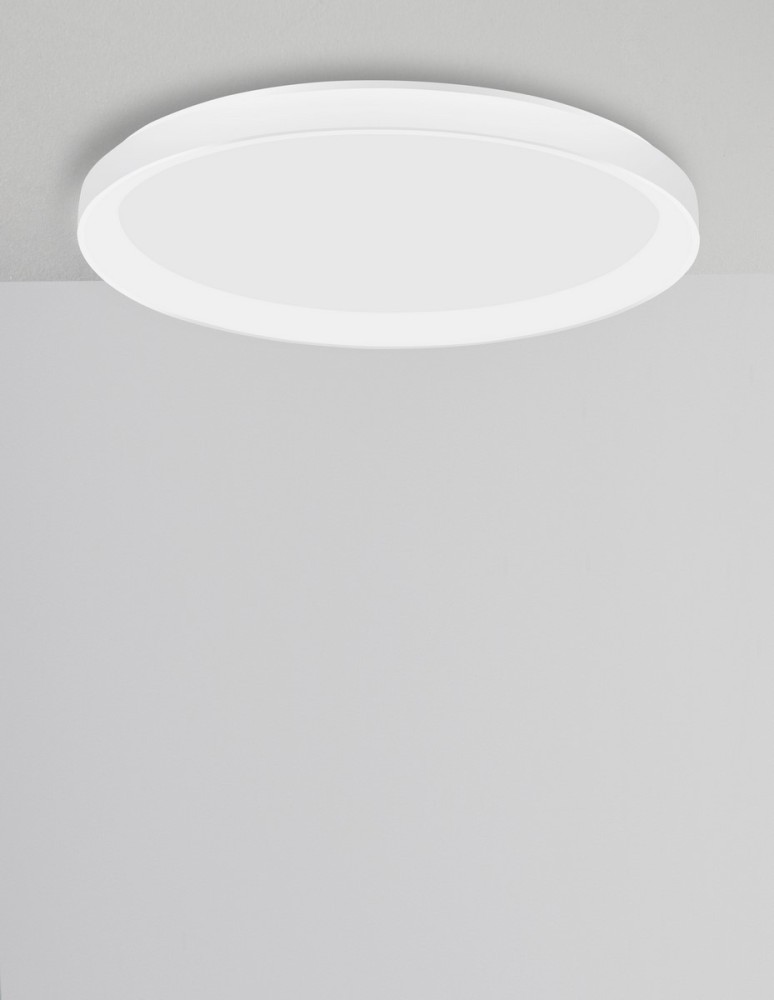 Ceiling lamps - Luces Exclusivas ROTA Modern Ceiling White 1xLED max 50W 2700K LE43525 - product kolory-swiatla.pl 3