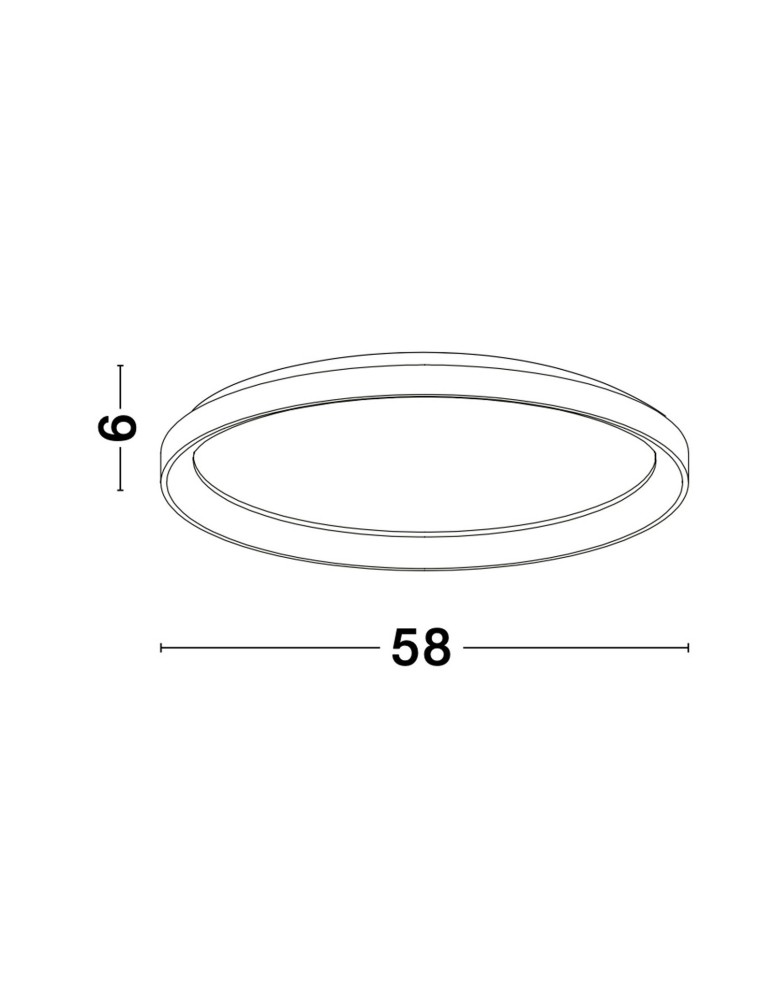 Ceiling lamps - Luces Exclusivas ROTA Modern Ceiling White 1xLED max 50W 2700K LE43525 - product kolory-swiatla.pl 5