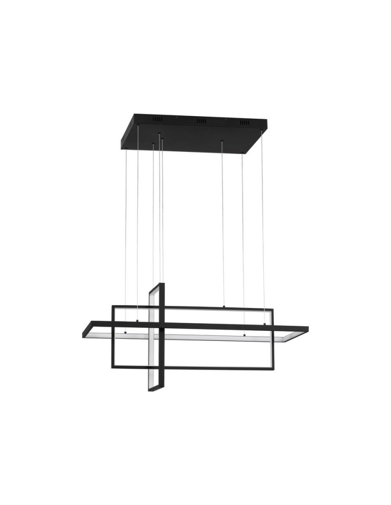 Pendant lamps - Luces Exclusivas BALDO Pendant Modern Black 1xLED max 59W 2700-3500-5000K LE43526 - product kolory-swiatla.pl 1