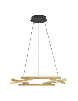 Luces Exclusivas BALTA Wisząca Nowoczesna złoty i odcienie złota 1xLED max 38W 3000K LE43529