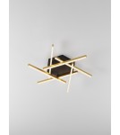 Ceiling lamps - Luces Exclusivas BALTA Ceiling Modern Gold and shades of gold 1xLED max 38W 3000K LE43530 - product 2