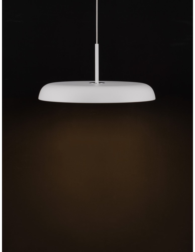 Lampy wiszące - Luces Exclusivas BARCA Wisząca Nowoczesna biały 1xLED max 40W 2700-4000K LE43533 - produkt kolory-swiatla.pl 5