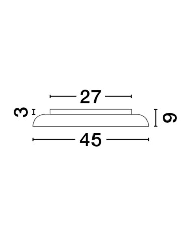 Luces Exclusivas BARCA Modern Ceiling White 1xLED max 40W 2700-6000K LE43539 - product 2