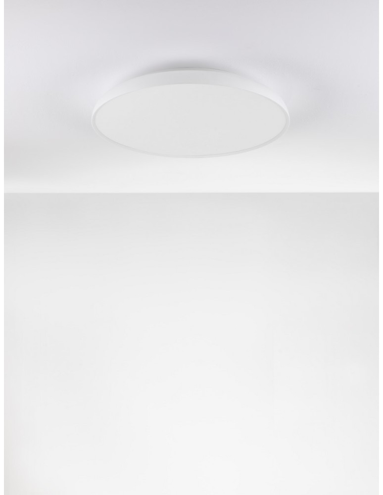 Ceiling lamps - Luces Exclusivas BARCA Modern Ceiling White 1xLED max 50W 3000K LE43540 - product kolory-swiatla.pl 3