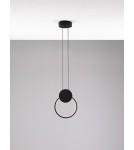 Lampy wiszące - Luces Exclusivas BARRE Wisząca Nowoczesna czarny 1xLED max 11W 3000K LE43549 - produkt 2