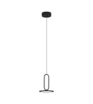 Pendant lamps - Luces Exclusivas ACACHI Pendant Modern Black 1xLED max 12W 3000K LE43551 - product 1