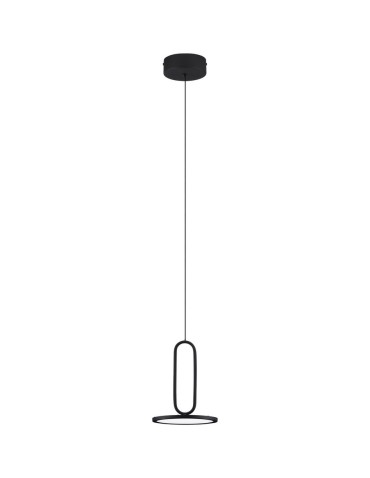 Luces Exclusivas ACACHI Pendant Modern Black 1xLED max 12W 3000K LE43551