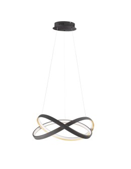 Luces Exclusivas ACAPA Pendant Modern Black 1xLED max 40W 2700-3500-5000K LE43553