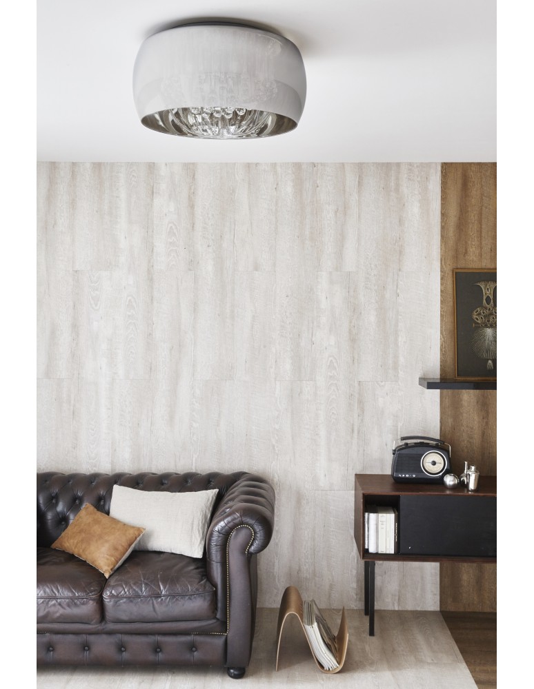 Glamour ceiling lamps - Lucide PEARL Plafond Light H21 D50cm 70163/06/11 - product kolory-swiatla.pl 3