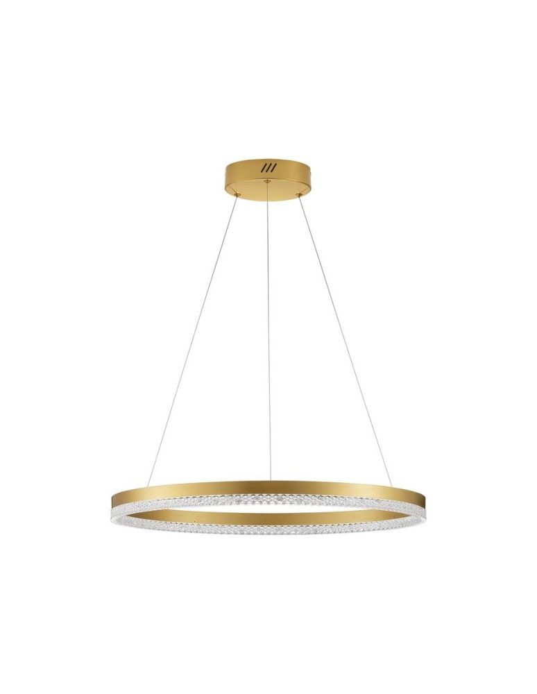 Pendant lamps - Luces Exclusivas ACACIO Pendant Modern gold and gold shades 1xLED max 32W 3000K LE43556 - product kolory-swiatla.pl 1