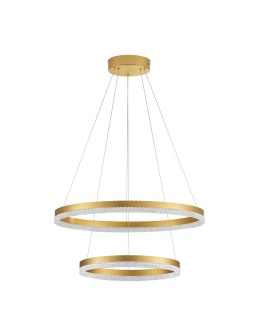 Luces Exclusivas ACACIO Wisząca Nowoczesna złoty i odcienie złota 1xLED max 52W 3000K LE43557