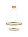 Luces Exclusivas ACACIO Pendant Modern Gold and Gold Shades 1xLED max 52W 3000K LE43557