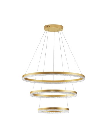 Luces Exclusivas ACACIO Pendant Modern gold and gold shades 1xLED max 97W 3000K LE43558