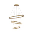 Pendant lamps - Luces Exclusivas ACACIO Pendant Modern gold and gold shades 1xLED max 97W 3000K LE43558 - product 2