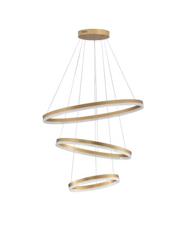 Luces Exclusivas ACACIO Pendant Modern gold and gold shades 1xLED max 97W 3000K LE43558 - product 2