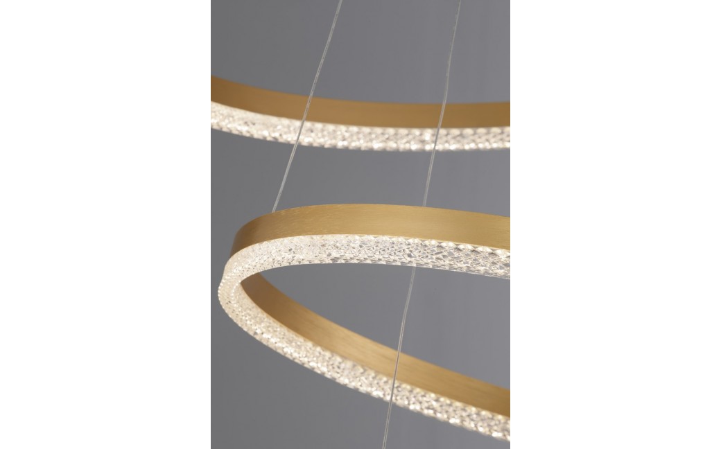 Luces Exclusivas ACACIO Wisząca Nowoczesna złoty i odcienie złota 1xLED max 97W 3000K LE43558