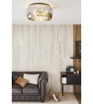 Glamour ceiling lamps - Lucide PEARL Plafond Light H21 D50cm 70163/06/11 - product 4