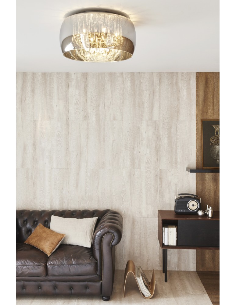 Glamour ceiling lamps - Lucide PEARL Plafond Light H21 D50cm 70163/06/11 - product kolory-swiatla.pl 4