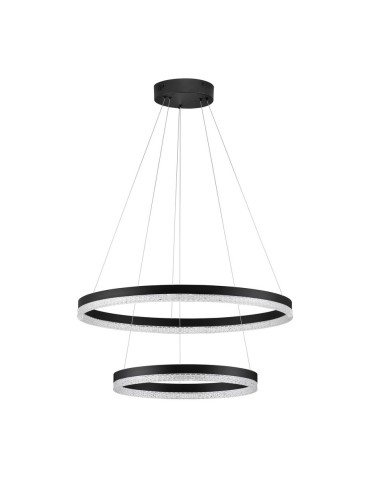 Luces Exclusivas ACACIO Pendant Modern Black 1xLED max 52W 3000K LE43561