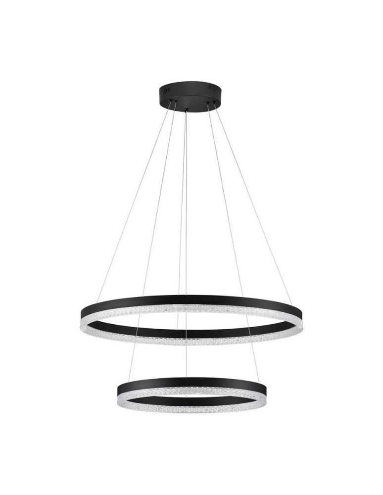 Lampy wiszące - Luces Exclusivas ACACIO Wisząca Nowoczesna czarny 1xLED max 52W 3000K LE43561 - produkt kolory-swiatla.pl 1