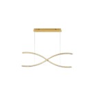 Pendant lamps - Luces Exclusivas BAUTA Pendant Modern gold and gold shades 1xLED max 95W 3500K LE43563 - product 1