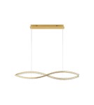 Pendant lamps - Luces Exclusivas BAUTA Pendant Modern gold and gold shades 1xLED max 95W 3500K LE43563 - product 3