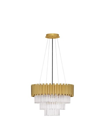 Luces Exclusivas ACATEN Pendant Modern Gold and Shades of Gold 6xE14 max 5W LE43566