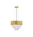 Lampy wiszące - Luces Exclusivas ACATEN Wisząca Nowoczesna złoty i odcienie złota 6xE14 max 5W LE43570 - produkt 1