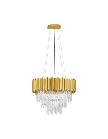 Luces Exclusivas ACATEN Pendant Modern Gold and Shades of Gold 6xE14 max 5W LE43570