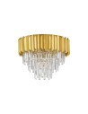 Luces Exclusivas ACATEN Ceiling Modern Gold and Shades of Gold 6xE14 max 5W LE43571