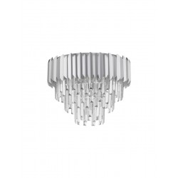 Luces Exclusivas ACATEN Sufitowa Nowoczesna srebrny i odcienie srebra 6xE14 max 5W LE43575