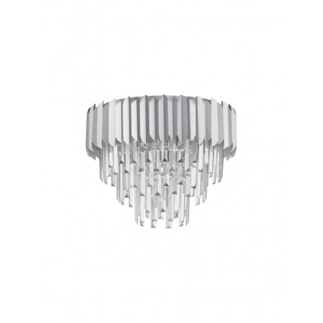 Luces Exclusivas ACATEN Sufitowa Nowoczesna srebrny i odcienie srebra 6xE14 max 5W LE43575