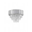 Luces Exclusivas ACATEN Sufitowa Nowoczesna srebrny i odcienie srebra 6xE14 max 5W LE43575