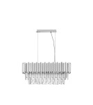 Pendant lamps - Luces Exclusivas ACATEN Pendant Modern silver and silver tones 5xE14 max 5W LE43576 - product 1