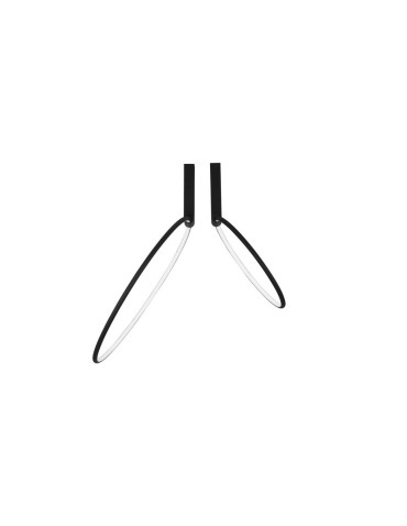 Luces Exclusivas ABUYA Ceiling Modern Black 1xLED max 70W 3000K LE43577 - product 2