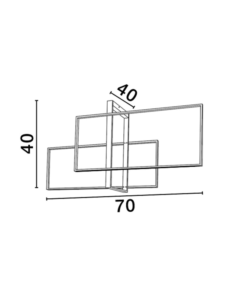 Ceiling lamps - Luces Exclusivas BALDO Modern Ceiling Black 1xLED max 26W 3000K LE43579 - product kolory-swiatla.pl 2