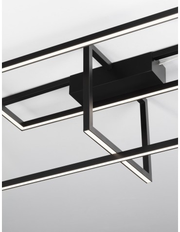 Luces Exclusivas BALDO Modern Ceiling Black 1xLED max 31W 3000K LE43581 - product 2