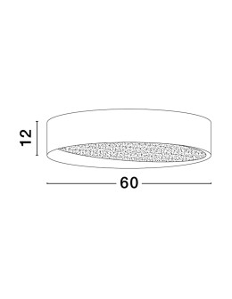 Luces Exclusivas MUZQUIZ Modern Ceiling Black 1xLED max 60W 3000K LE43589 - product 2