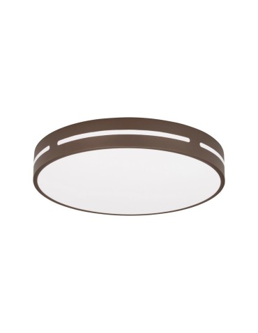 Luces Exclusivas TIJUANA Sufitowa Nowoczesna brązowy i odcienie brązu 1xLED max 30W 3000K LE43592