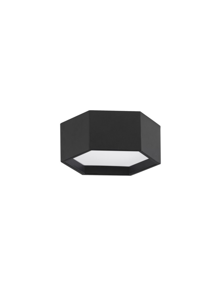 Ceiling lamps - Luces Exclusivas ADRIAN Modern Ceiling Black 1xLED max 10W 3000K LE43599 - product kolory-swiatla.pl 1