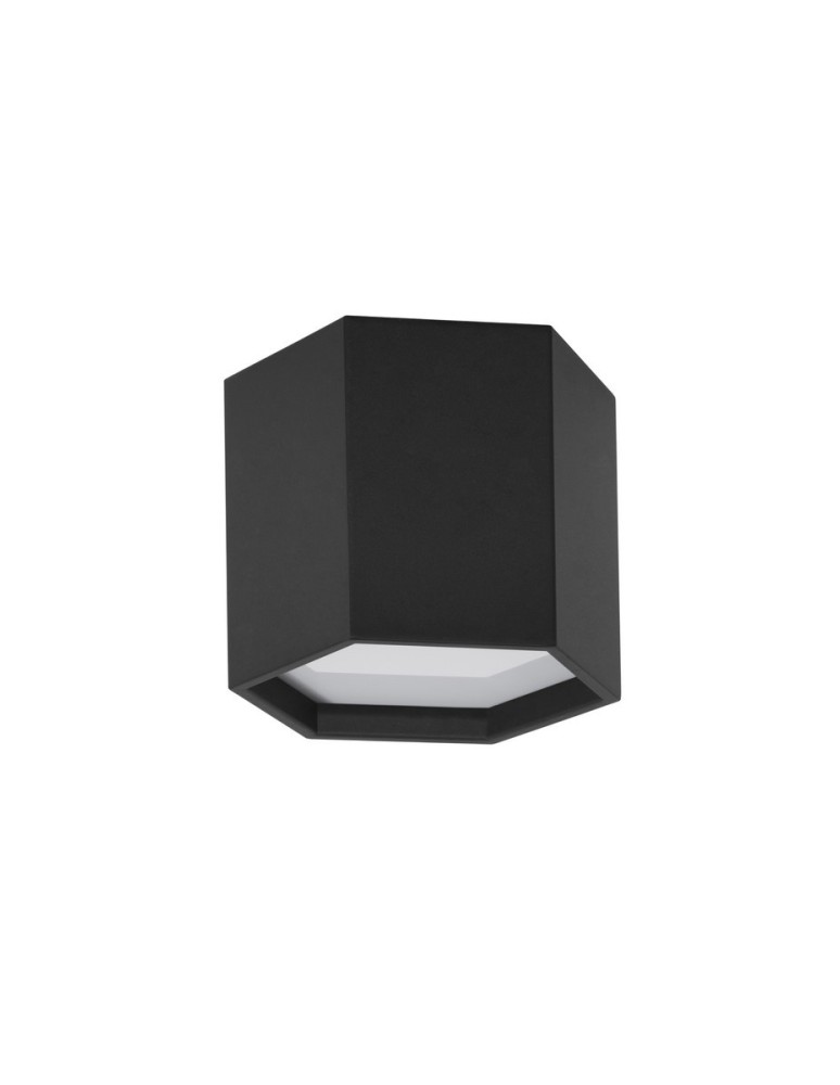 Ceiling lamps - Luces Exclusivas ADRIAN Modern Ceiling Black 1xLED max 10W 3000K LE43600 - product kolory-swiatla.pl 2