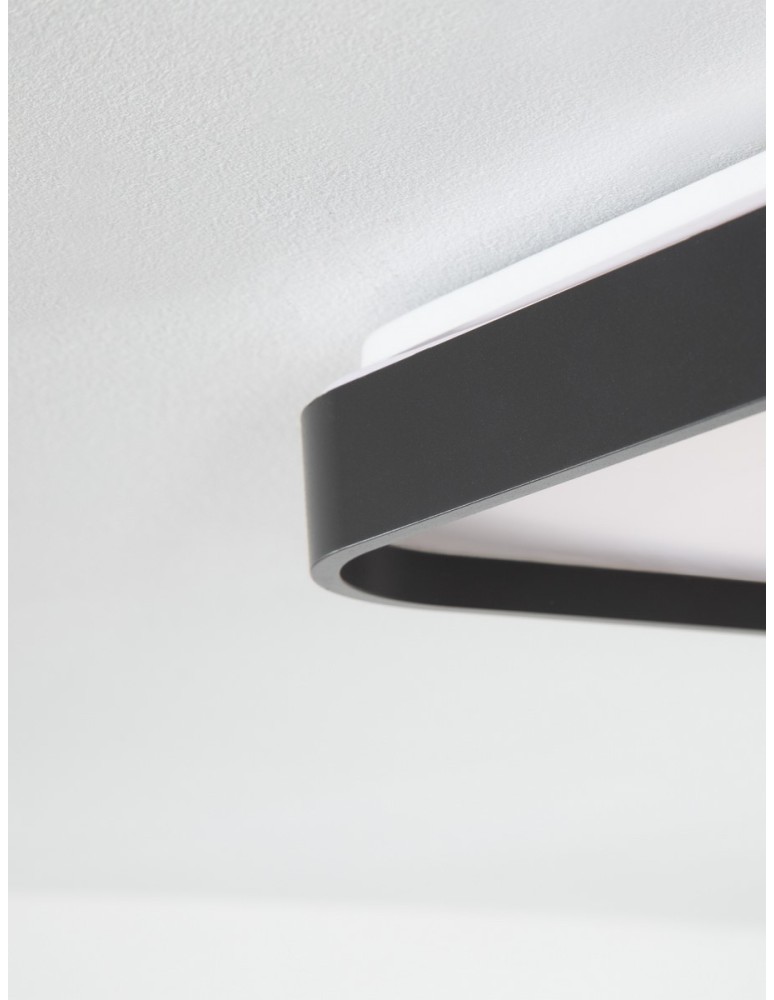 Ceiling lamps - Luces Exclusivas AGOSTA Modern Ceiling Black 1xLED max 30W 3000K LE43603 - product kolory-swiatla.pl 3
