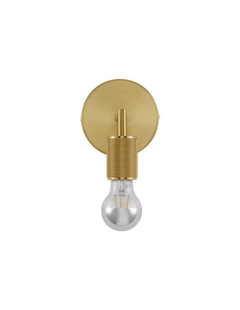 Wall lamps - Luces Exclusivas BAJIO Wall-mounted Modern Gold and gold shades 1xE27 max 12W LE43610 - product kolory-swiatla.pl 1