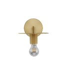 Wall lamps - Luces Exclusivas BAJIO Wall-mounted Modern Gold and gold shades 1xE27 max 12W LE43611 - product 1