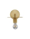 Luces Exclusivas BAJIO Wall-mounted Modern Gold and gold shades 1xE27 max 12W LE43611